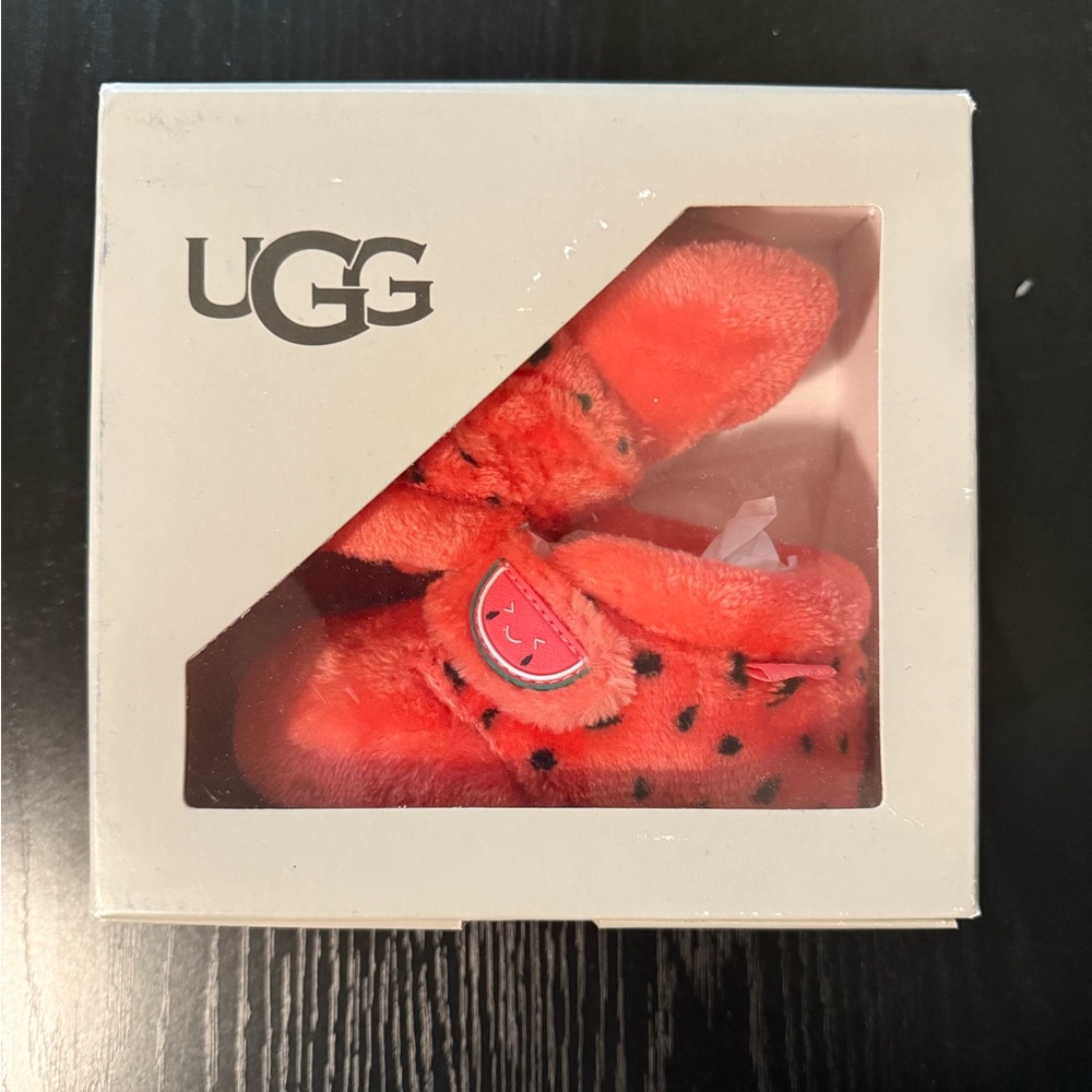 UGG Watermelon Pink Baby Booties